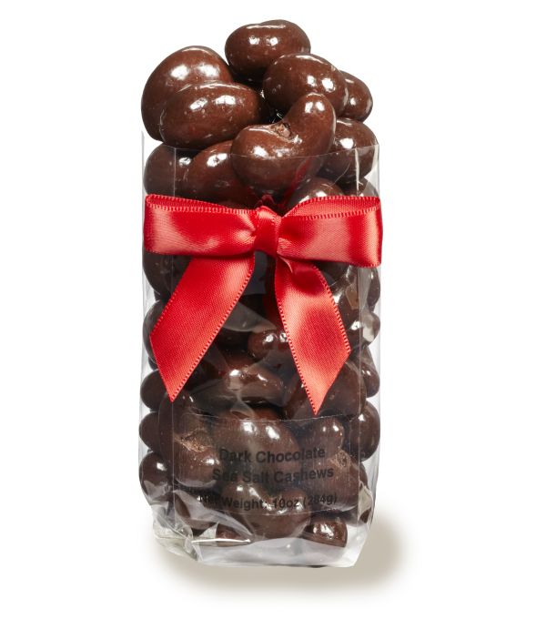 Dark Chocolate Sea Salt Cashews - 10 oz. Bag