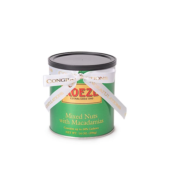 Mixed Nuts with Macadamias - 14 oz. Congratulations