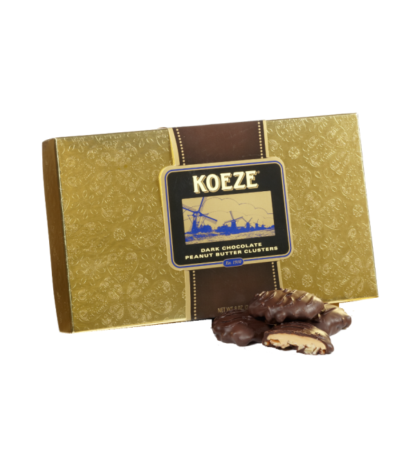 Dark Chocolate Peanut Butter Clusters - 8 oz. Box (8 pcs.)
