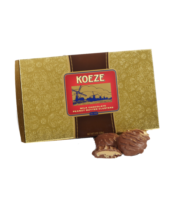 Milk Chocolate Peanut Butter Clusters - 8 oz. Box (8 pcs.)