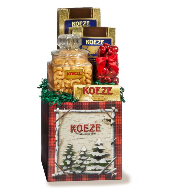Snowy Pines Box Colossal Cashews