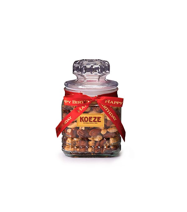 Classic Deluxe Mixed Nuts - 20oz. Happy Birthday