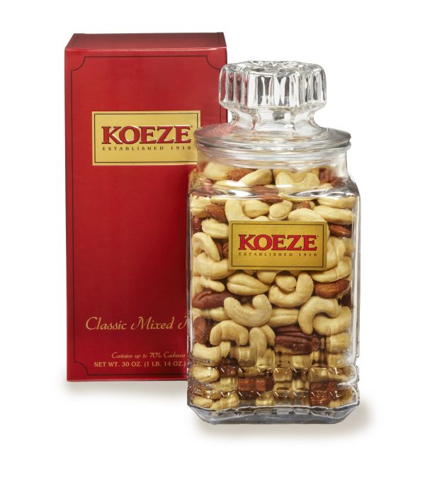 Classic Deluxe Mixed Nuts - 30 oz. Decanter