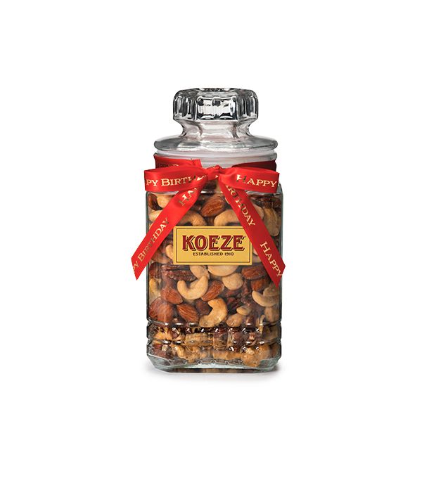Classic Deluxe Mixed Nuts - 30 oz. Happy Birthday