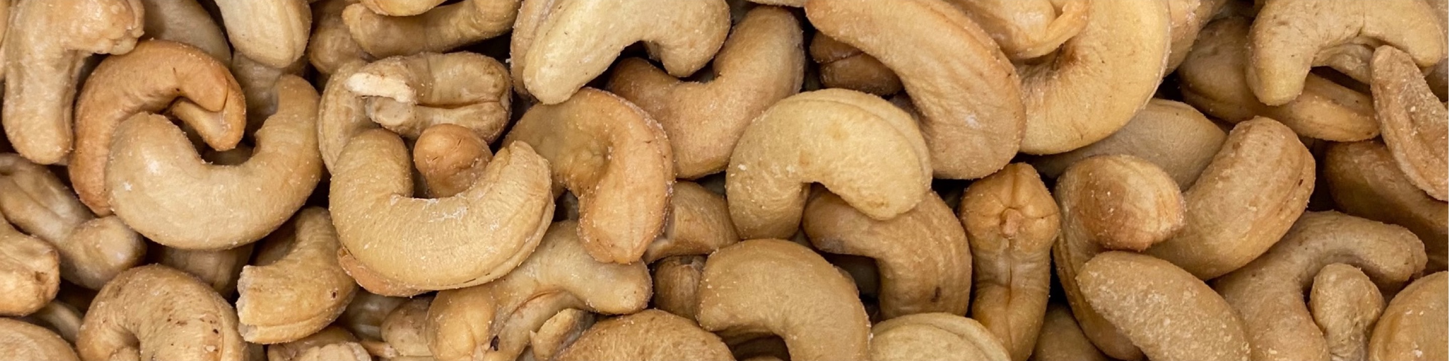 Contact Us Banner Showing Cashews